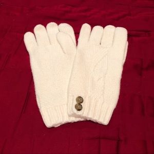 Lands End Cable Knit Gloves